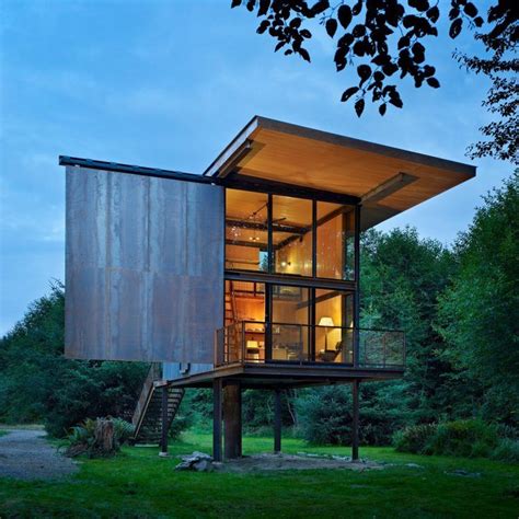 15 maisons sur pilotis qui nous font rêver Modern tree house