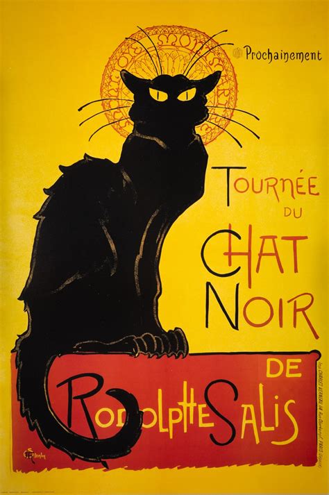 Le Chat Noir by Vintage, Digital Print on Paper | Koyman Galleries