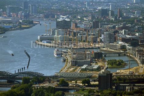 Hamburg Von Oben Baustelle Zum Neubau Des Hochhaus Geb Udekomplexes