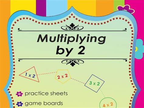 Multiplying by 2 - Multiplication Math Games and Lesson Plans ...