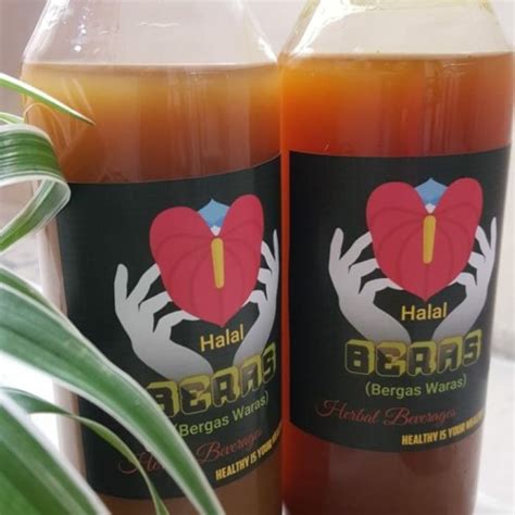 Jual Jamu Minuman Herbal Tradisional Halal Beras Kencur Kunyit Asam