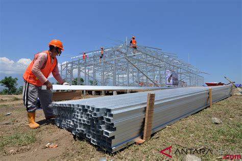 Huntara Korban Gempa Likuifaksi Petobo Dibangun Antara News