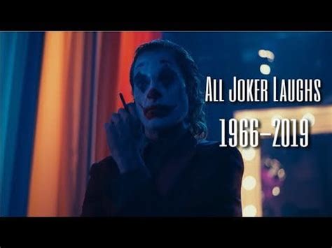 All Joker laughs from 1966-2019. The Definitive Joker Laugh compilation ...