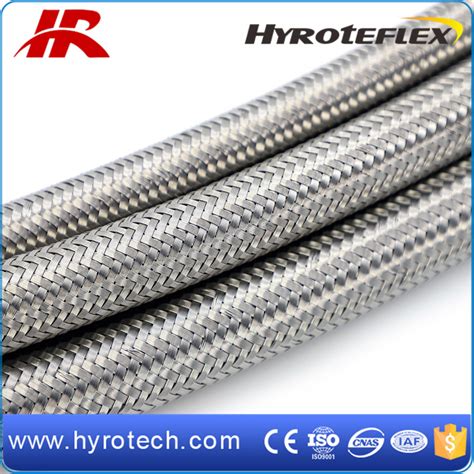 Smoothbore And Convoluted Ptfe Hose High Pressure Hose Sae R