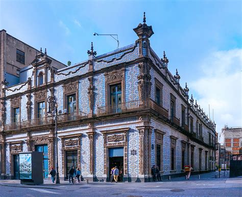 La Casa De Los Azulejos O El Palacio De Los Condes Del Valle De Orizaba Como También Se Le