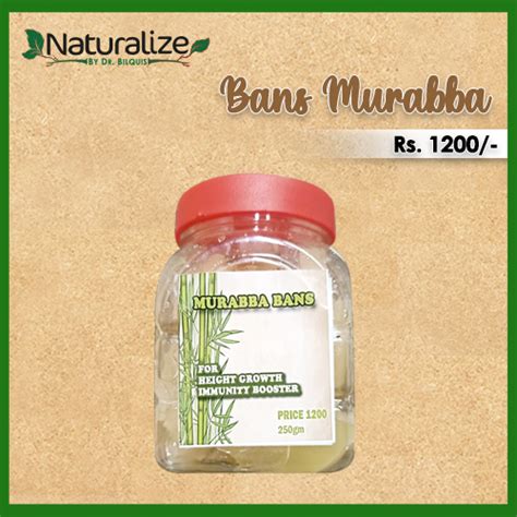 Bans Murabba Naturalize By Dr Bilquis