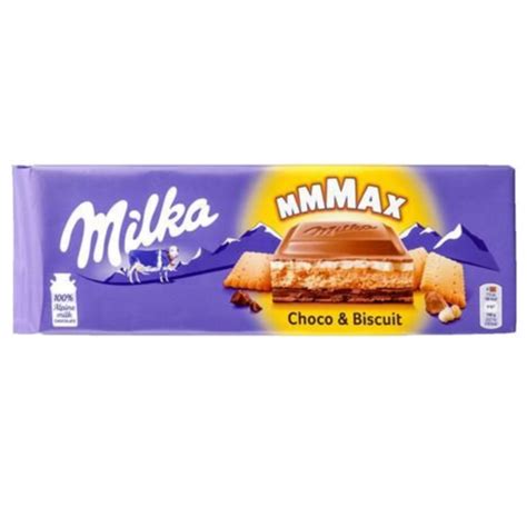 Chocolate Ao Leite Milka Choco Biscuit G Importado