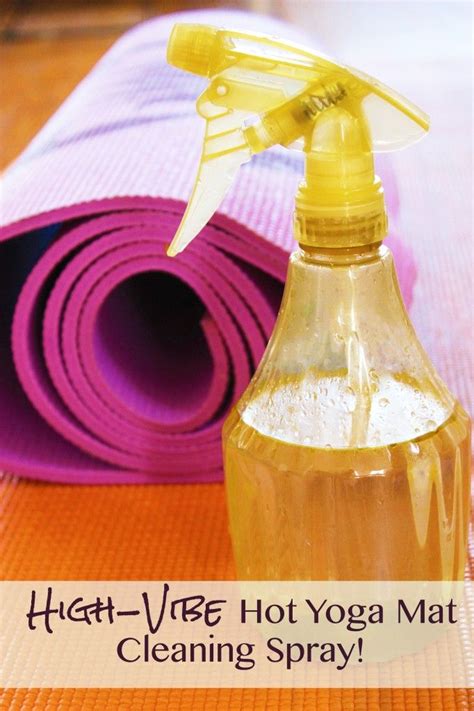 Very Simple High Vibe Yoga Mat Cleaning Spray Cleaning Spray Hot