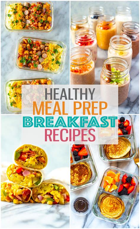 Healthy Breakfast Meal Prep Ideas The Girl On Bloor