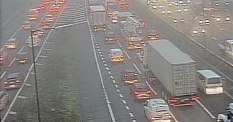 M60 Long Delays Following Series Of Crashes Live Updates Manchester