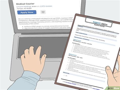 medical courier how to become
