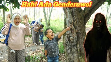 DRAMA TERSESAT DI HUTAN LIHAT PENAMPAKAN GENDERUWO YouTube