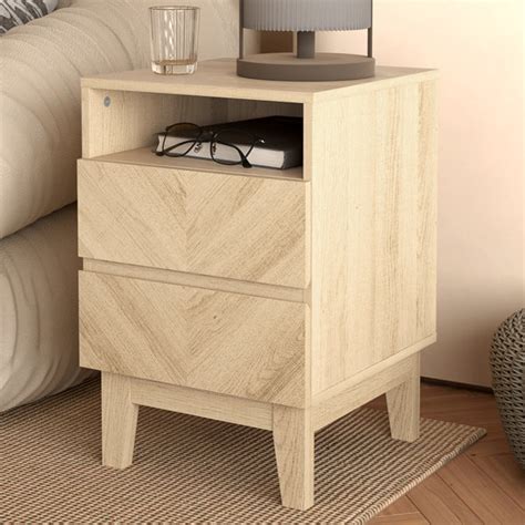 Natur Pur Cartwright Side Table With Storage Reviews Wayfair Ie