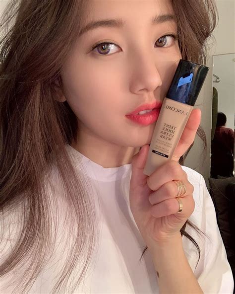 숮이 💄💅👡👠🎀👙🌂👗🌂🎀💋💌 在 Instagram 上发布：“💋 수지네온코랄 뗑이돌 랑콤” Bae Suzy Suzy