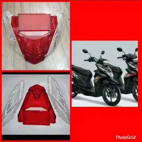 Jual Mica Kaca Lampu Stop Belakang Plus Sen Beat Eco Beat Street Beat