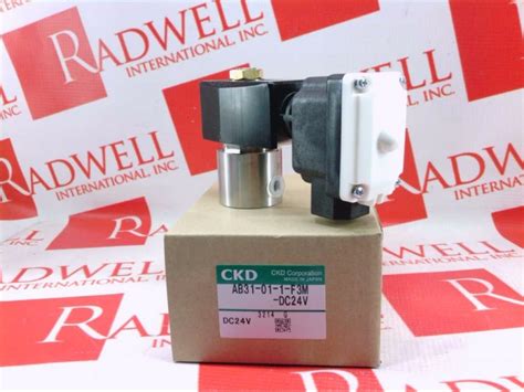 Ab31 01 1 F3m Dc24v Solenoid Valve By Ckd Corp