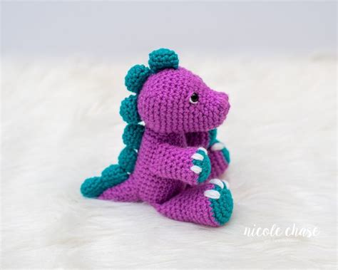 Mini Toby The Tarbosaurus Free Dinosaur Crochet Pattern Nicole