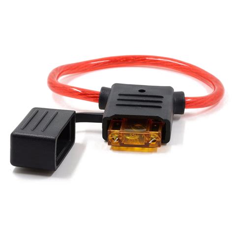 8 Awg Gauge Maxi Blade Fuse Holder Inline Wire 12 24v Volt Waterproof 40a D6g6 Ebay