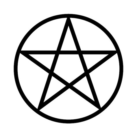 Premium Vector Star Pentagram Mystical Religious Symbol