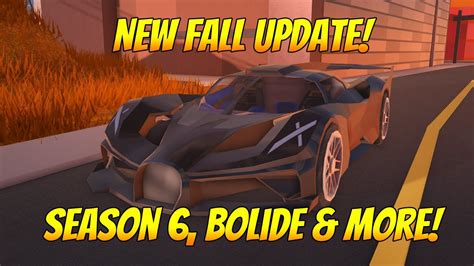 New 2021 Fall Update Season 6 Bugatti Bolide Fall Map More Roblox