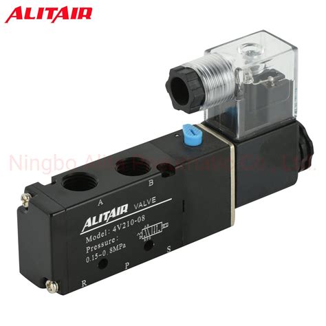 4V210 08 Airtac Type Pneumatic Solenoid Valve Directional Control Valve