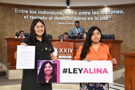 Congreso Aprueba Ley Alina Para El Estado De Baja California