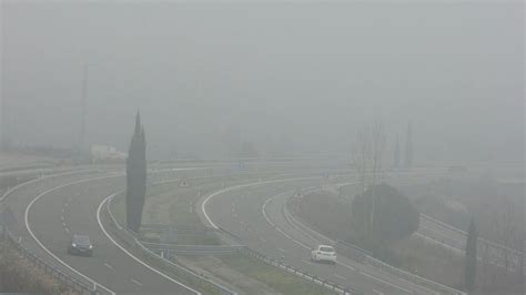 La niebla complica el tráfico en varios tramos de la red principal de León