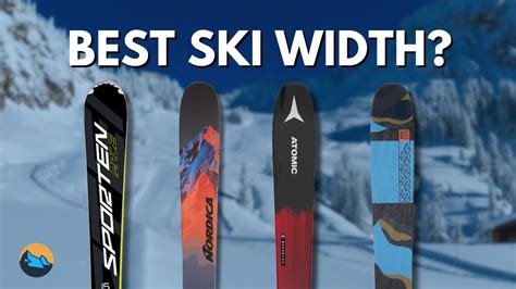 Which Ski Width Is Right For You Youtube