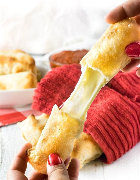 Easy Cheese-Stuffed Breadsticks - Fox Valley Foodie