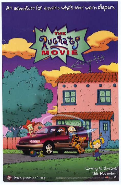 The Rugrats Movie Movie Poster Style C 11 X 17 1998