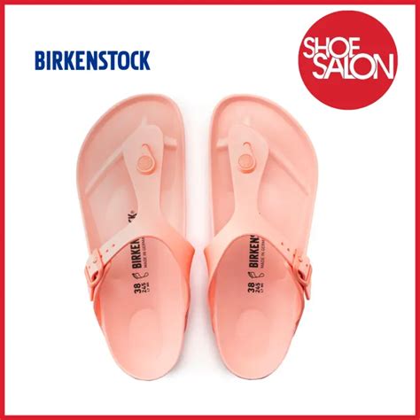 Birkenstock Gizeh Eva Women S Sandals Coral Peach Lazada Ph