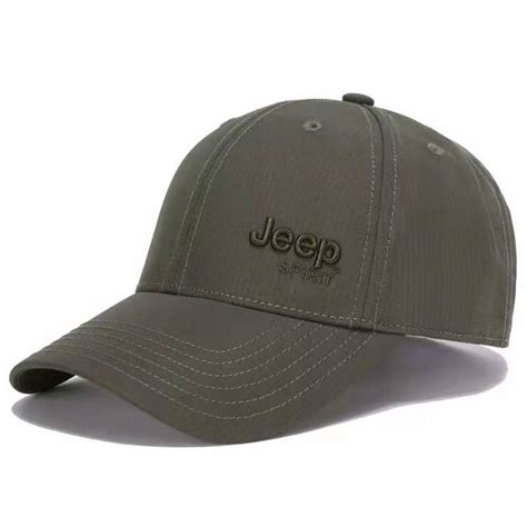 Logo Jeep Spirit Czapka Z Daszkiem Unisex Zielony