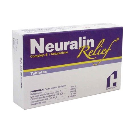 Neuralin Relief 20 Tabletas Walmart