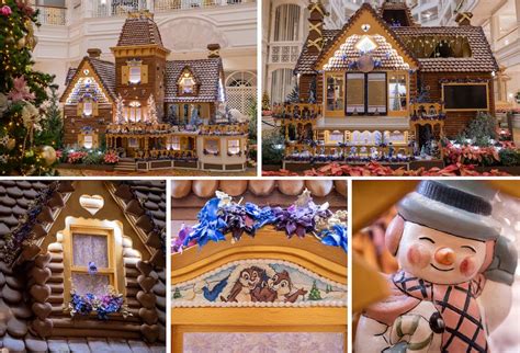 Disney Gingerbread House Menus Revealed - WDW Magazine