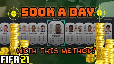 FIFA 21 BEST SNIPING FILTERS EVER MAKE MORE COINS THAN YOU CAN COUNT