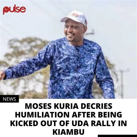 Pulse Kenya On Twitter Drama Ensued In Kiambu After Gatundu South MP