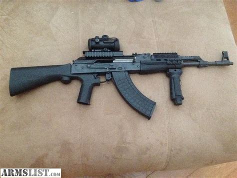 ARMSLIST For Sale AK 47 With Bump Fire Stock Norinco MAK 90 Scope