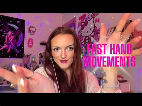 Asmr Fast Chaotic Hand Movements To Send You Straight To Sleep