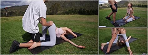 MilaKittenX Outdoor Yoga Sex Tape Video Leaked FullHD 137 MB