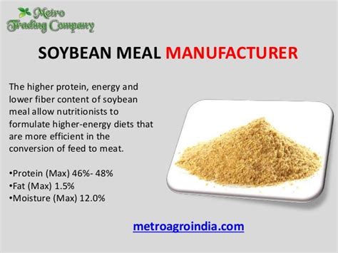 Soybean Meal Manufacturer In India