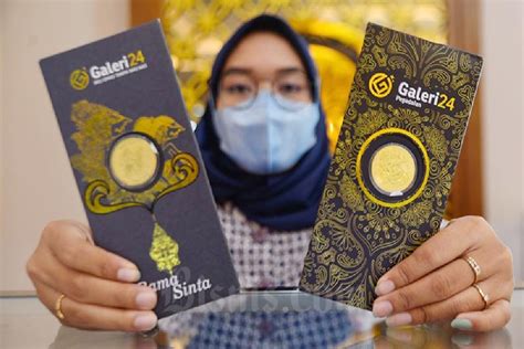 Harga Emas Antam Hari Ini Turun Cek Harganya