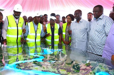 Photos Ruto Launches Sh Bn Mwache Dam Project