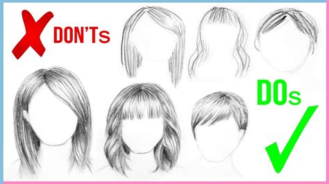 How To Draw Realistic Hairstyles - Economicsprogress5