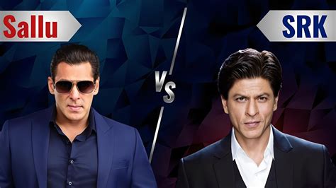 Salman Khan Vs Shahrukh Khan Srk And Salman Khan Comparison Video