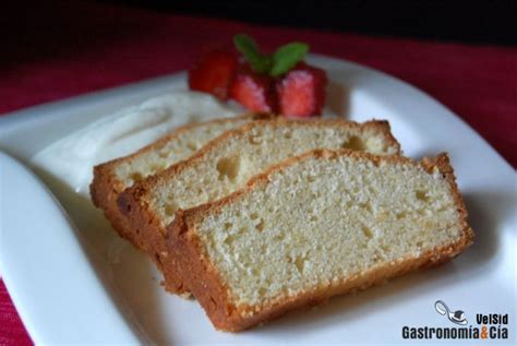 Receta De Bizcocho Cuatro Cuartos Gastronom A C A