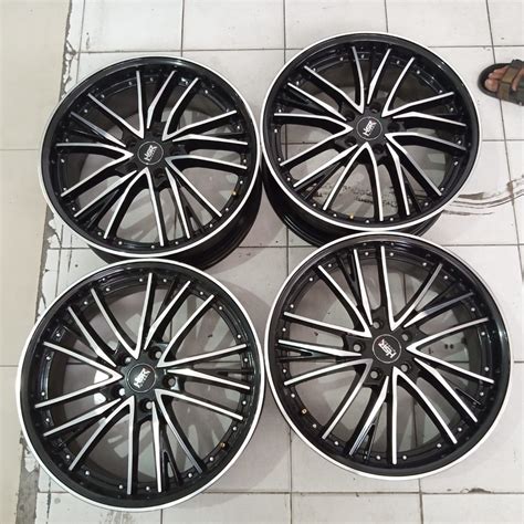 Jual Velg Mobil Bekas Murah Hsr Pasi Ring 19x75 Pcd 5x114 Seken Bekas