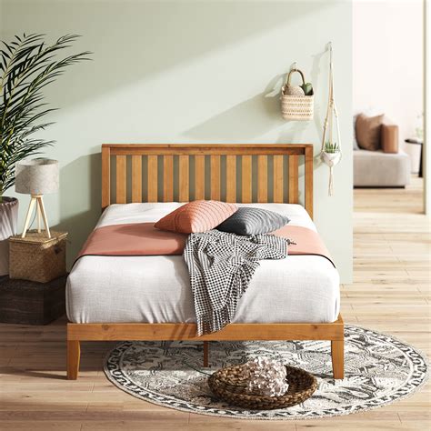 Mua Zinus Alexia Wood With Wood Headboard Bed Frame With Headboard