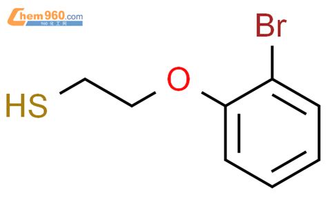 94896 81 8ethanethiol 2 2 Bromophenoxy 化学式、结构式、分子式、mol 960化工网