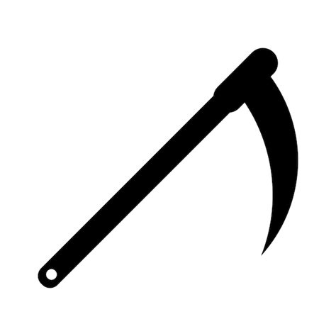 Premium Vector Sickle Icon Vector