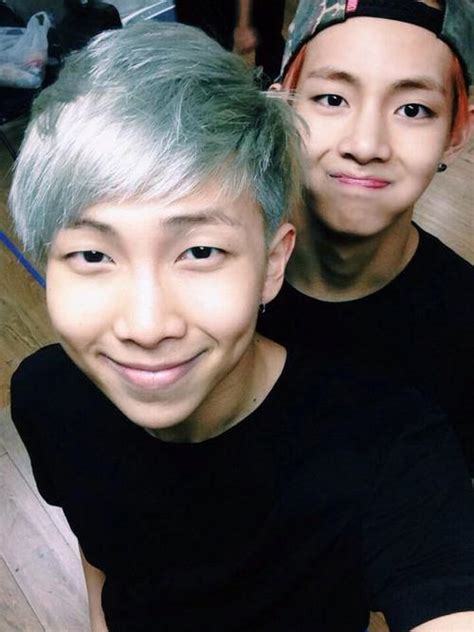 Rap Monster & V Selca - Bangtan Boys Photo (36576244) - Fanpop